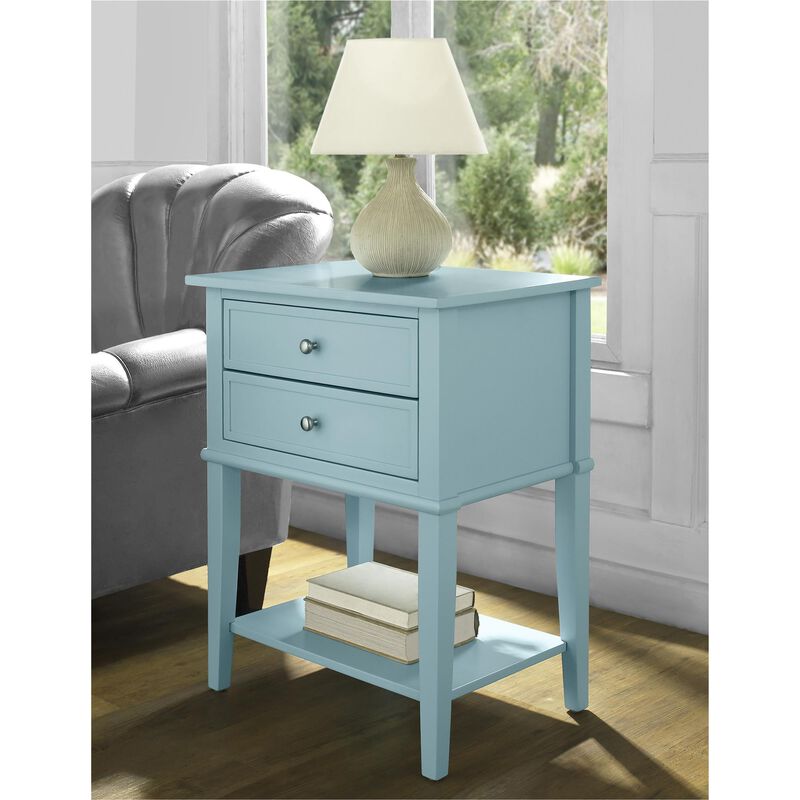 Ameriwood Home Franklin Accent Table with 2 Drawers
