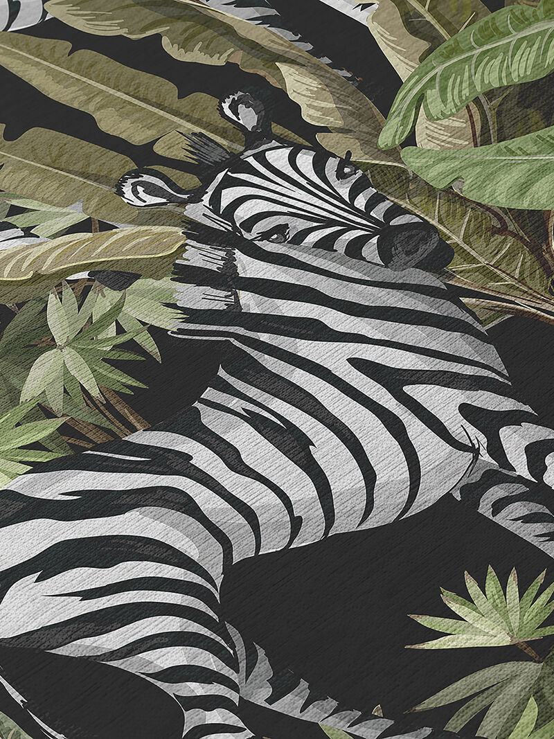 Tropics TC13 Black 3' x 5' Rug