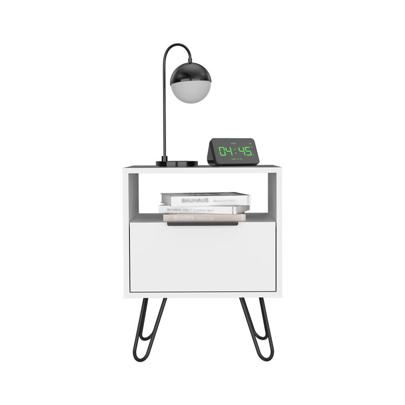Nightstand Skyoner, Bedroom, White
