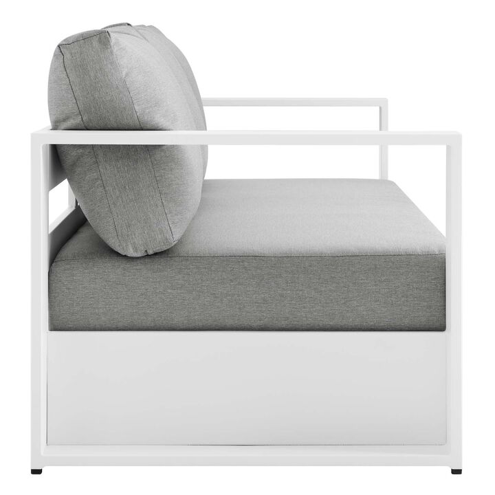 Modway - Tahoe Outdoor Patio Powder-Coated Aluminum Sofa