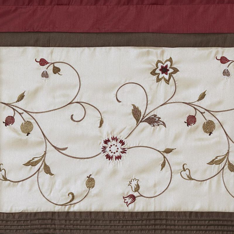 Belen Kox Serene Embroidered Window Valance, Belen Kox