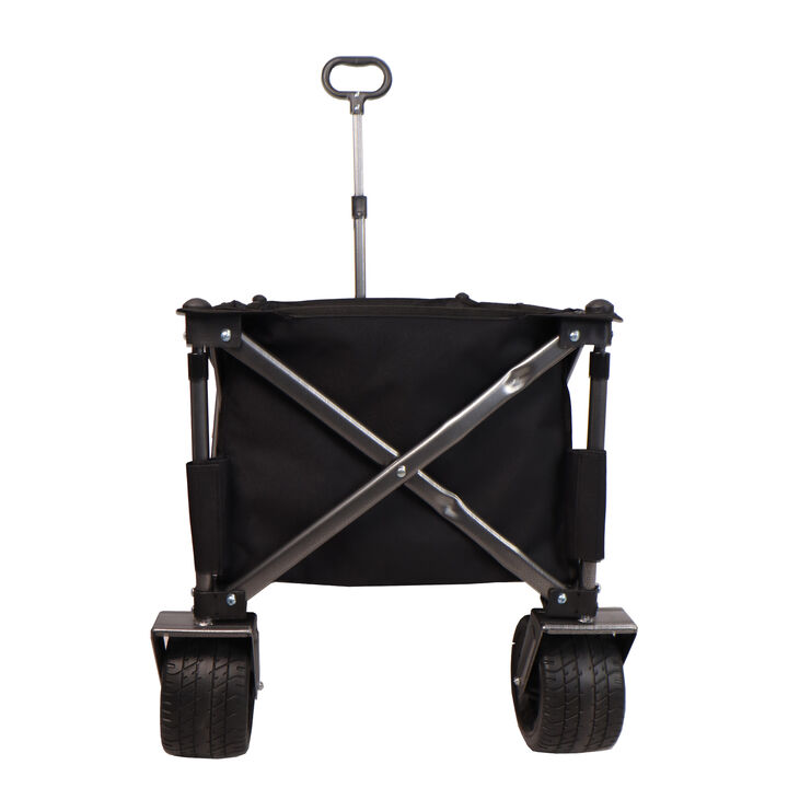 Streamdale Compact Folding Wagon Spacious for Hauling, Sturdy for Any Terrain