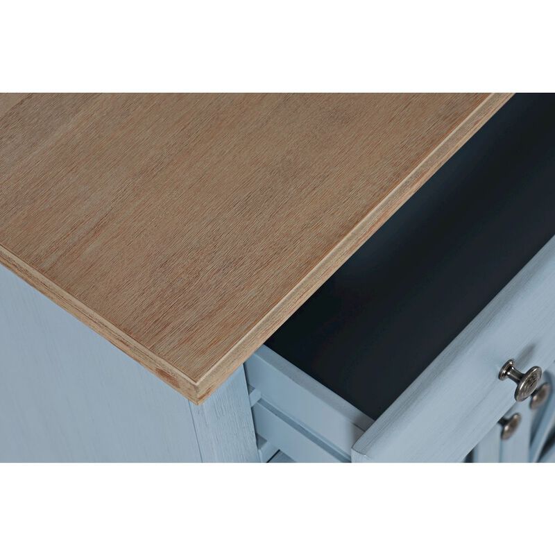 Jofran Aurora Hills Country Wire-Brushed 4 Door Accent Chest