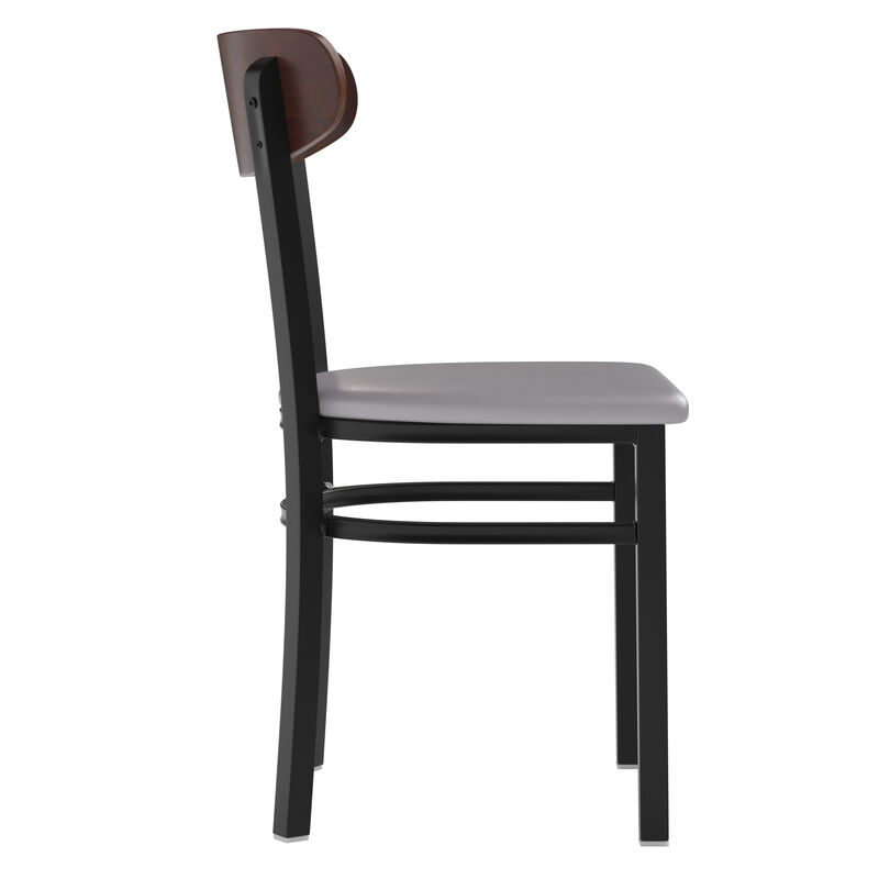 Metal/Wood Restaurant Chairs
