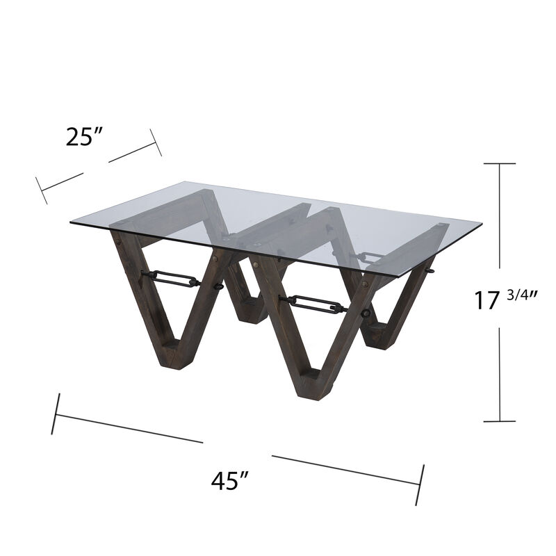 Remi Reclaimed Wood Cocktail Table