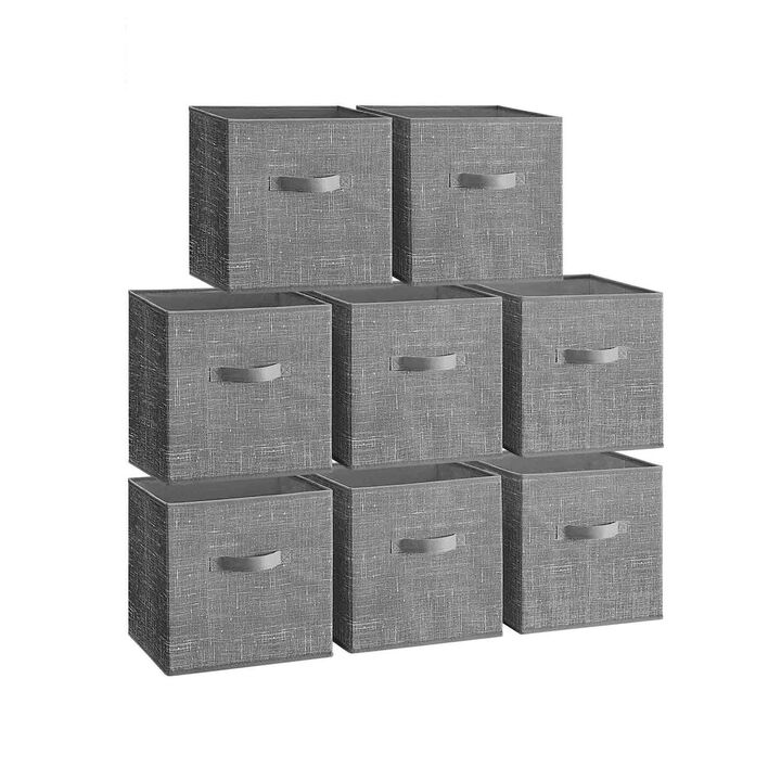 Set of 8 Storage Cubes for Efficient Organization and Stylish Home Storage Solutions