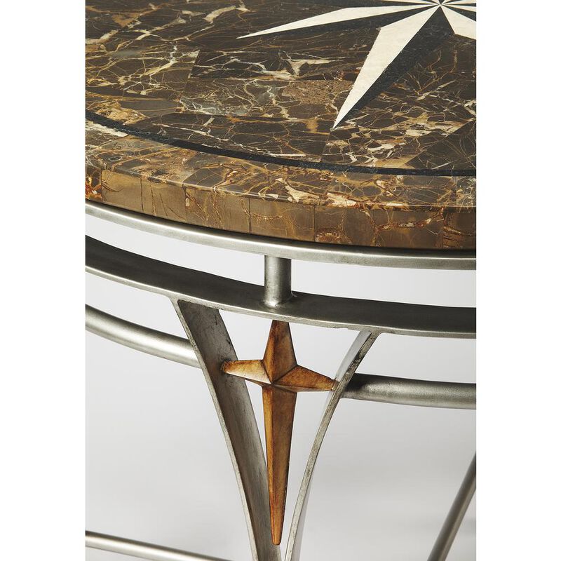 Fossil Stone Foyer Table, Belen Kox