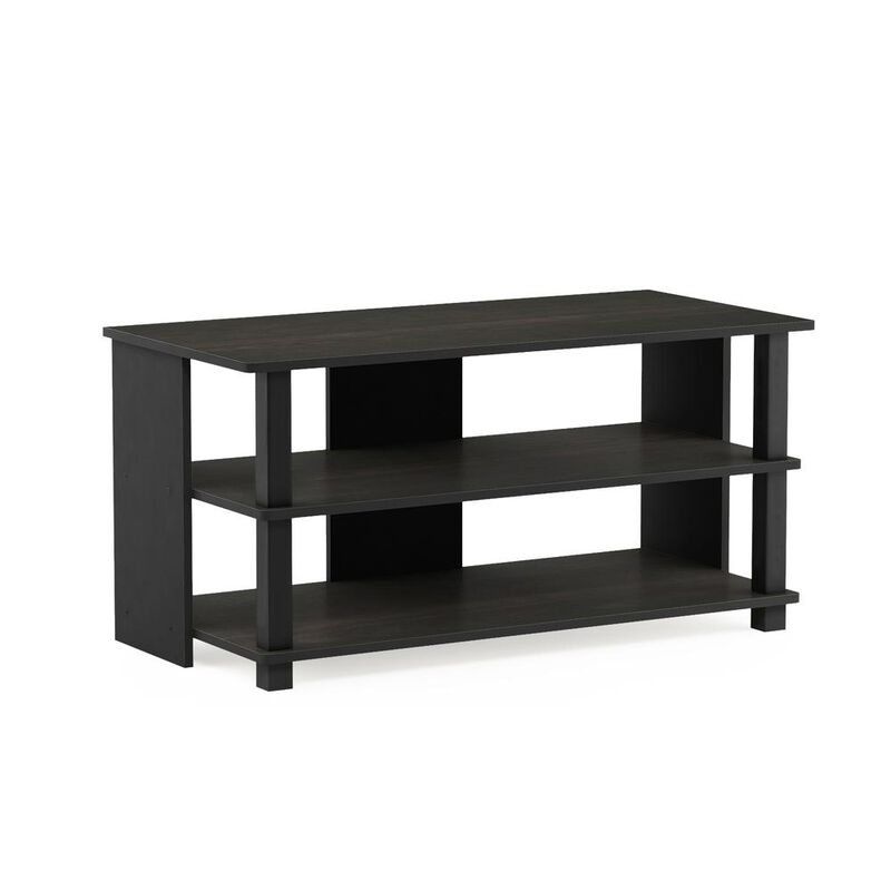 Sully 3-Tier TV Stand for TV  up to 40, Espresso/Black, 17076EX/BK