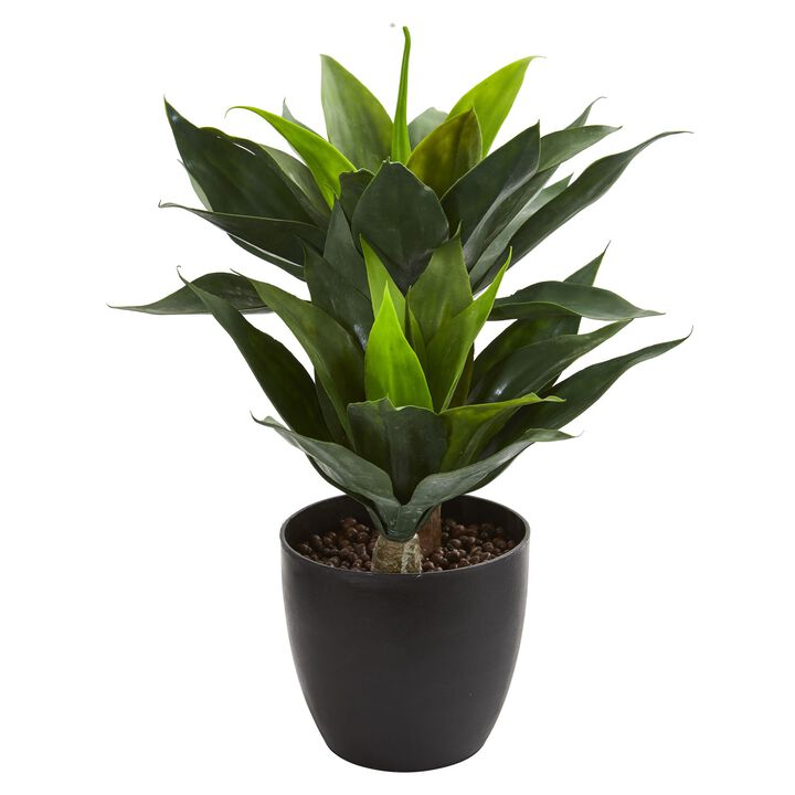 Hivvago 21" Agave Artificial Plant