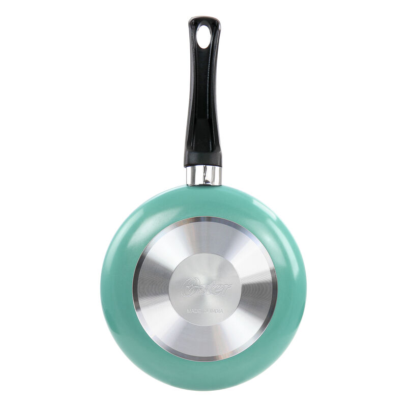 Oster Luneta 9.5 Inch Aluminum Nonstick Frying Pan in Teal