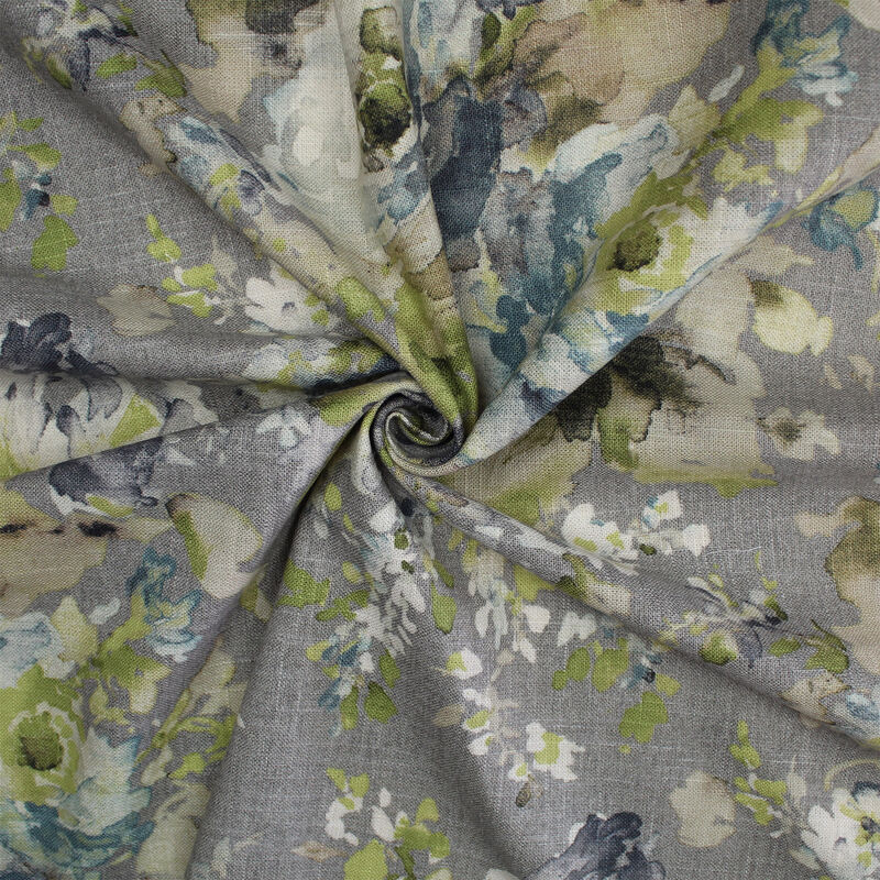 6ix Tailors Fine Linens Athena Linen Heather Gray Decorative Throw Pillows