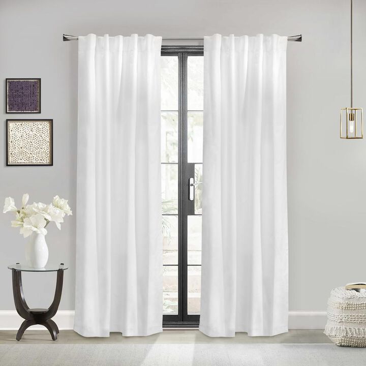 Thermalogic Weathermate Topsions Room Darkening Daytime and Nighttime Privacy Curtain Panel Pair Each