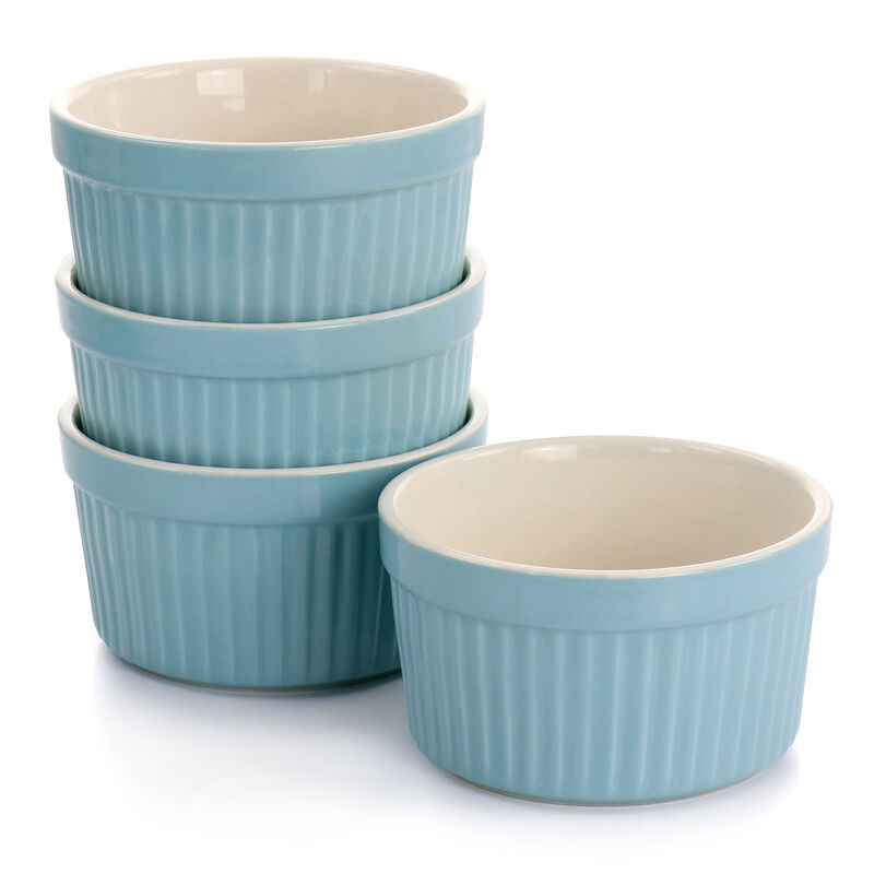 Spice by Tia Mowry Savory Saffron 16 Piece Ceramic Nonstick Cookware Set in Blue