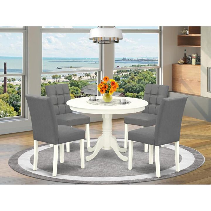 5 Piece Kitchen Table Set contain A Wooden Table