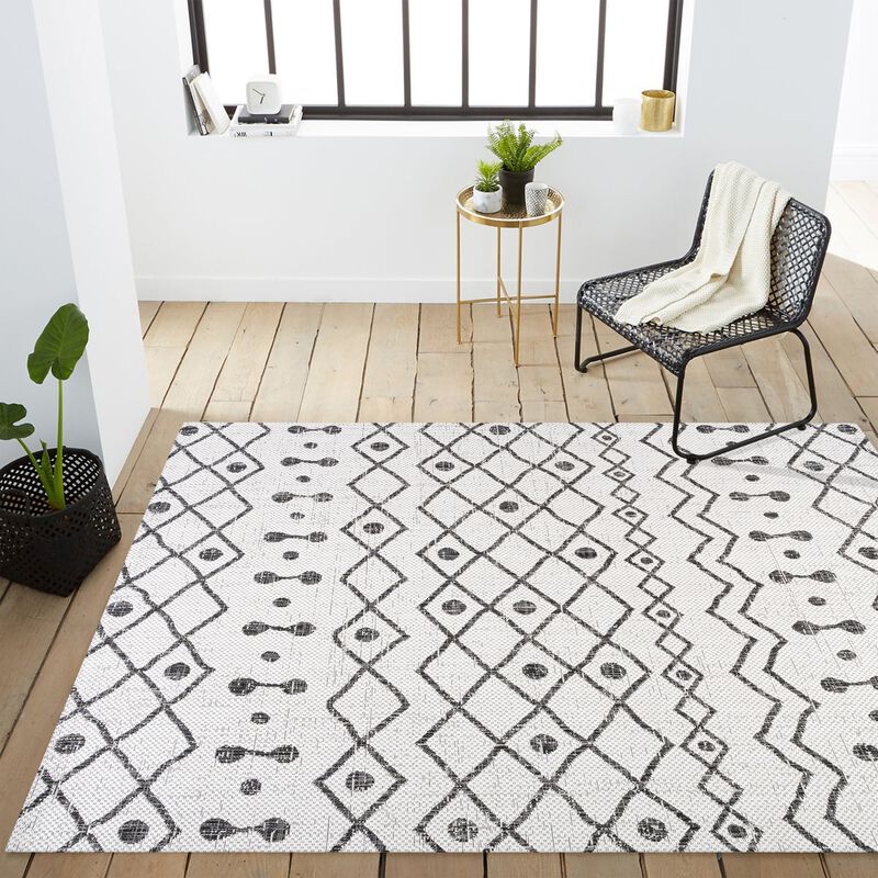 Nokat Tribal Bohemian Indoor/Outdoor Area Rug