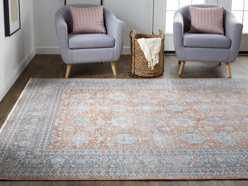 Marquette 3761F Red/Orange/Blue 7'10" x 9'10" Rug