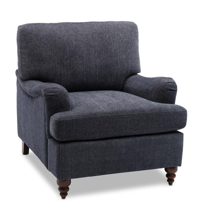 Comfort Pointe Clarendon Arm Chair - Navy