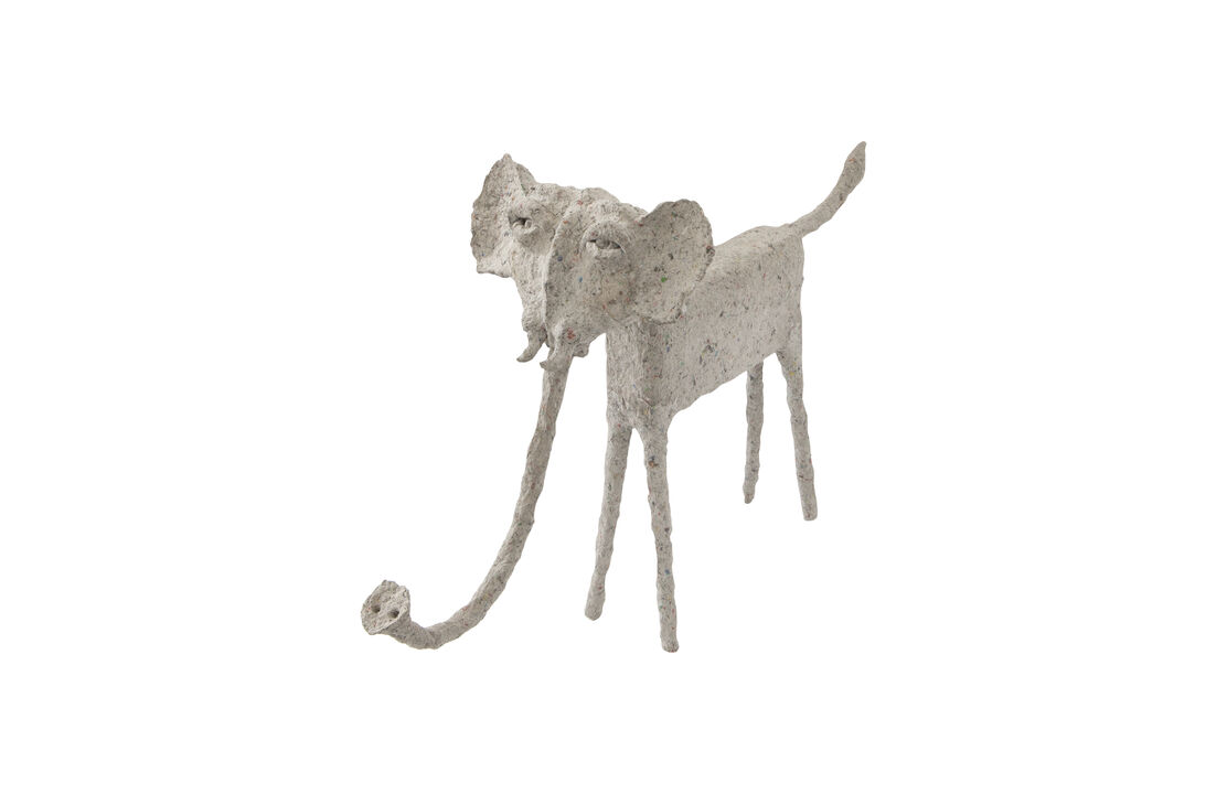 Elephant Trunk Down Sculpture