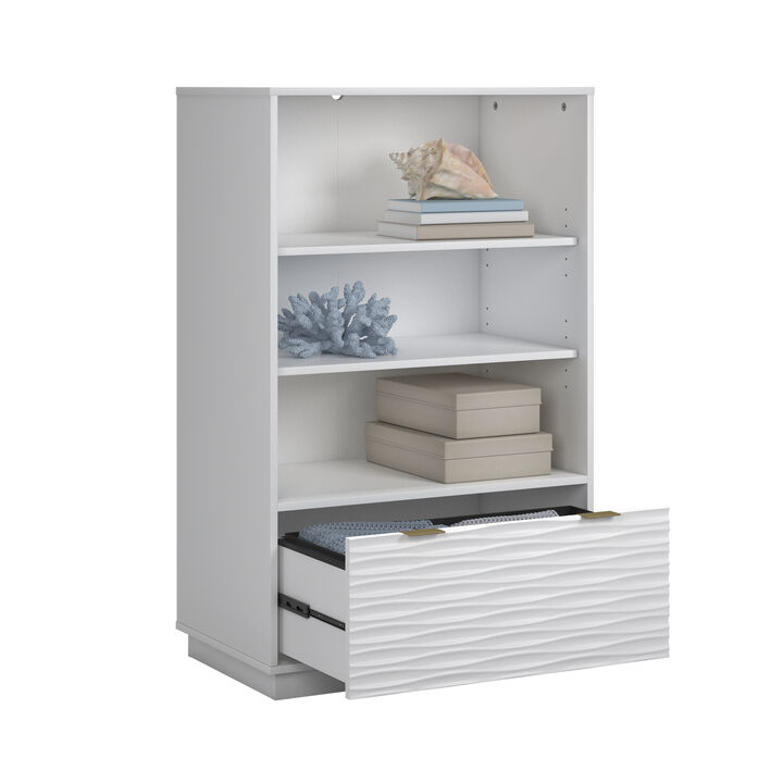 Morgan Main Bookcase with Drawer