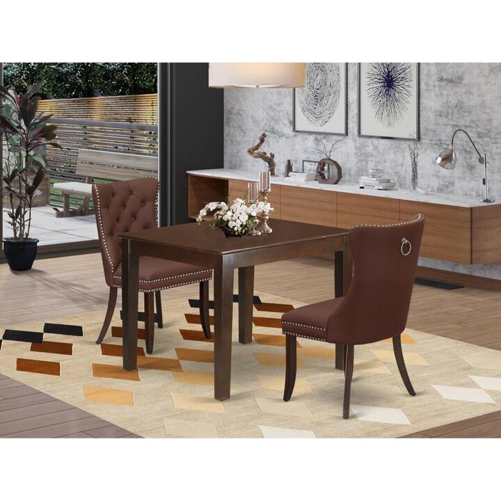3-PIECE MID CENTURY KITCHEN TABLE SET