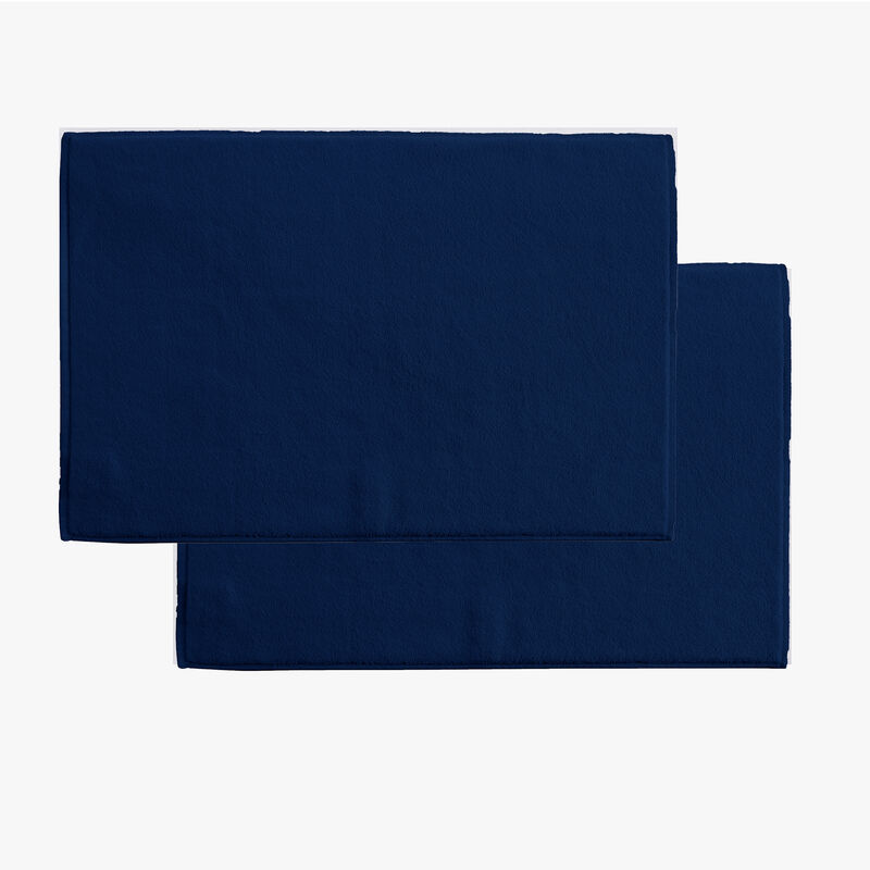 Puresoft 2 Pcs Turkish Bath Mat Set