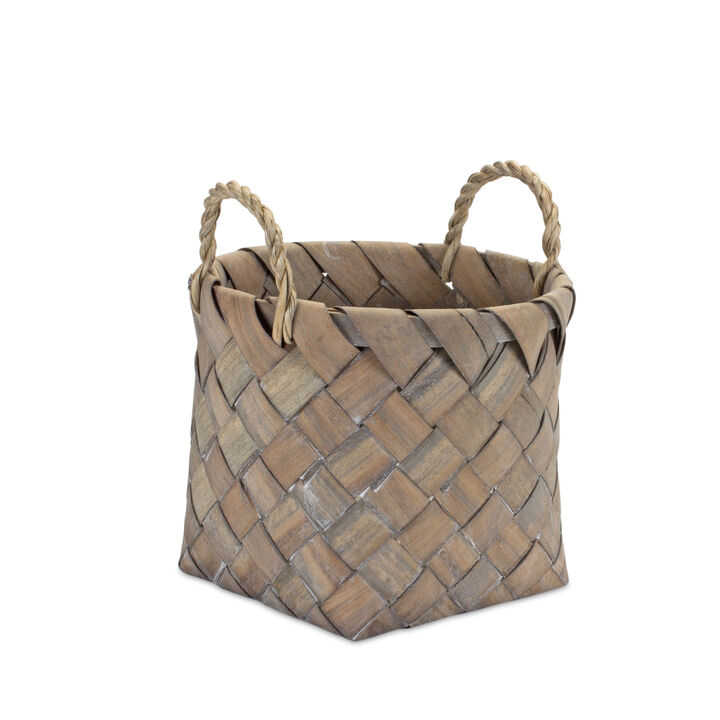 Baskets Set of 3 - Versatile Storage Bins for Home Organization and Décor
