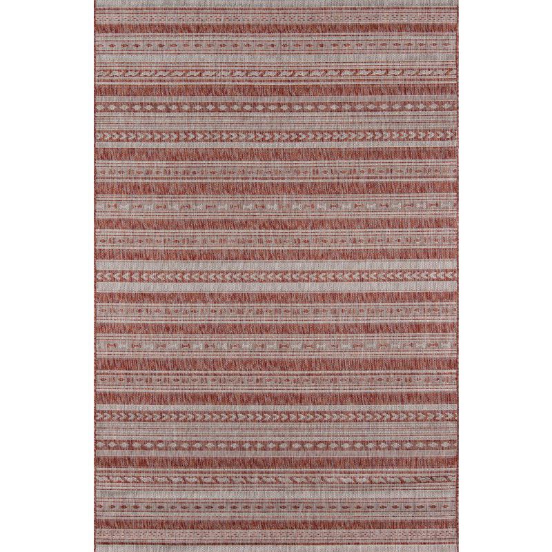 Novogratz Contemporary Rectangle Area Rug, Copper, 2' X 3'