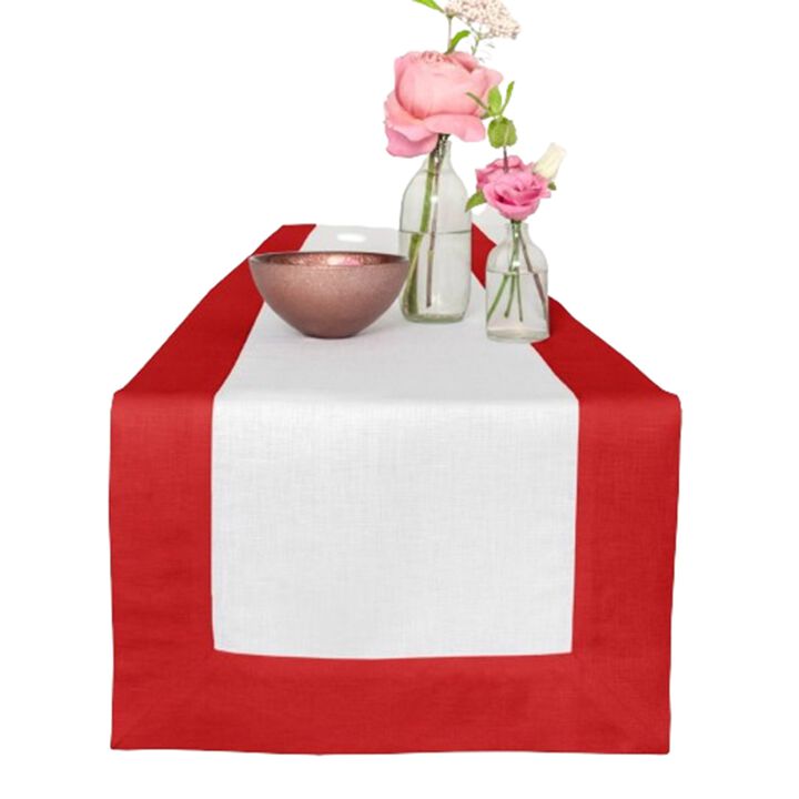 Solino Home 100% Pure Linen Table Runner | Contempo