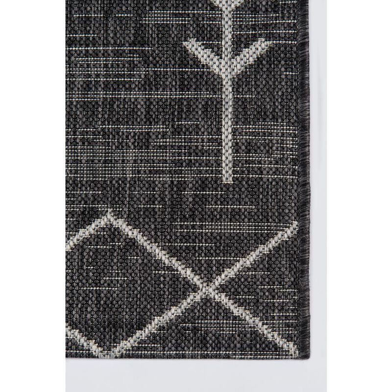Novogratz Contemporary Runner Area Rug, Charcoal, 2'7 X 7'6 Runner