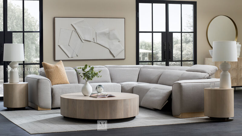 Becki Owens Sage 5-Piece Power Sectional
