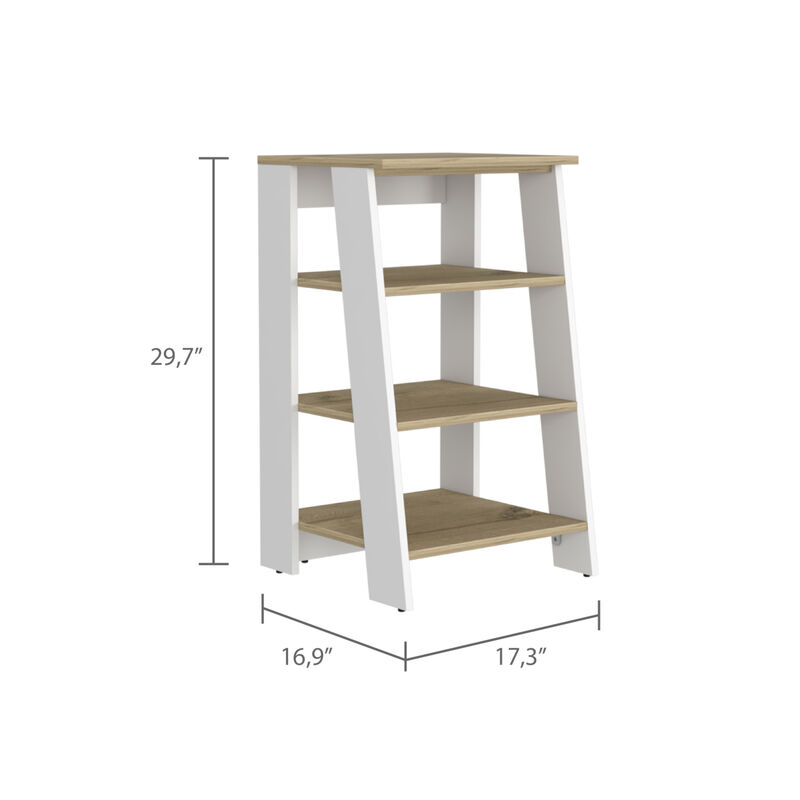 Nashua 4-Shelf Linen Cabinet Light Oak
