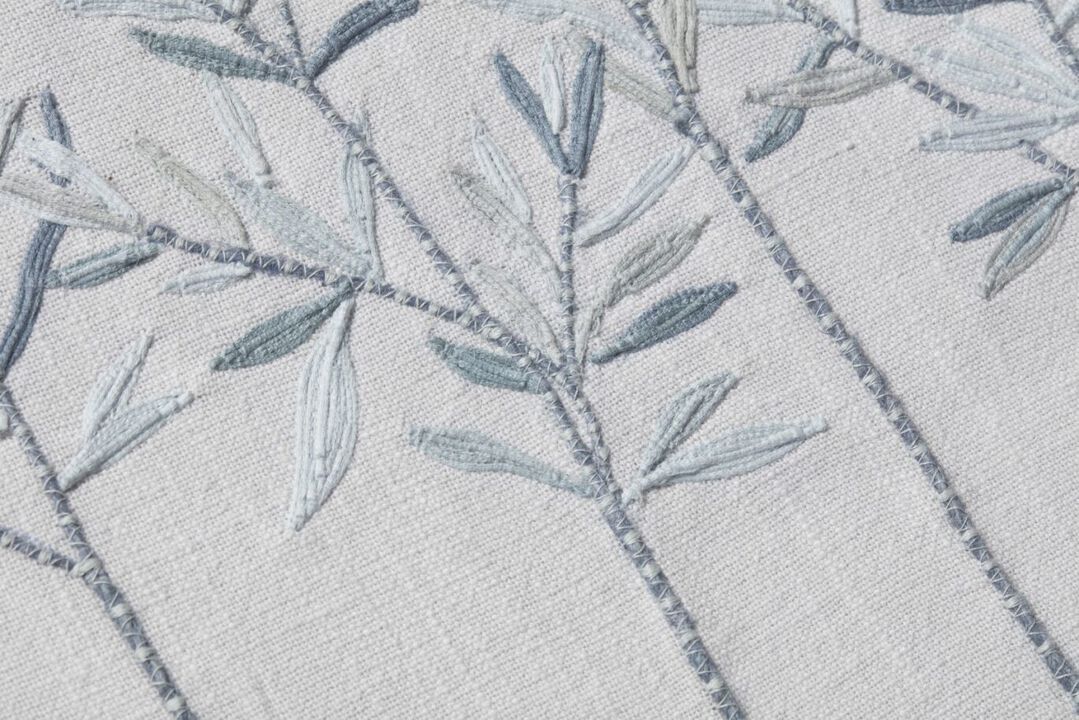 Violet Ivory Blue Wall Art