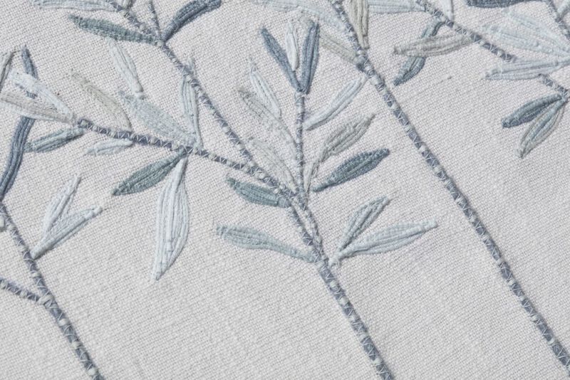 Violet Ivory Blue Wall Art