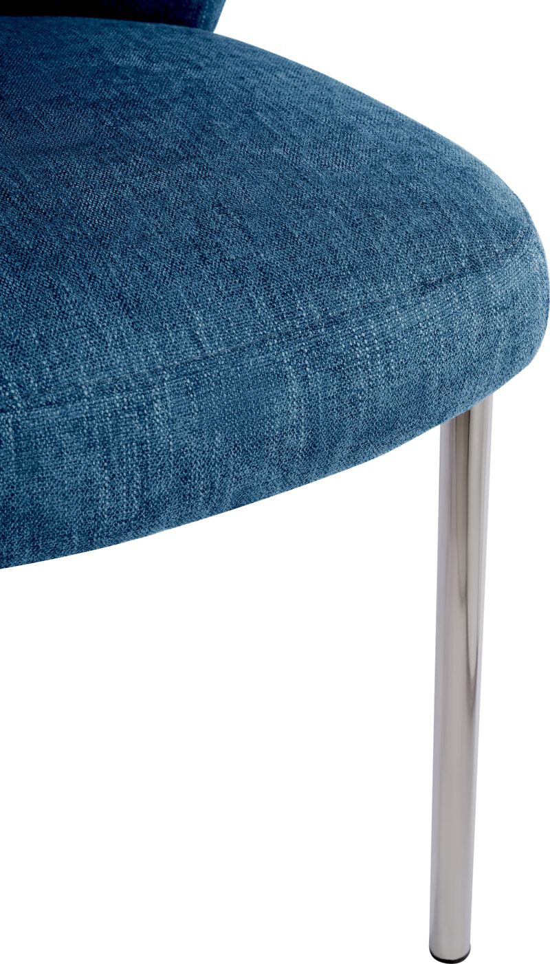Fomo Chenille-upholstered Dining Chair