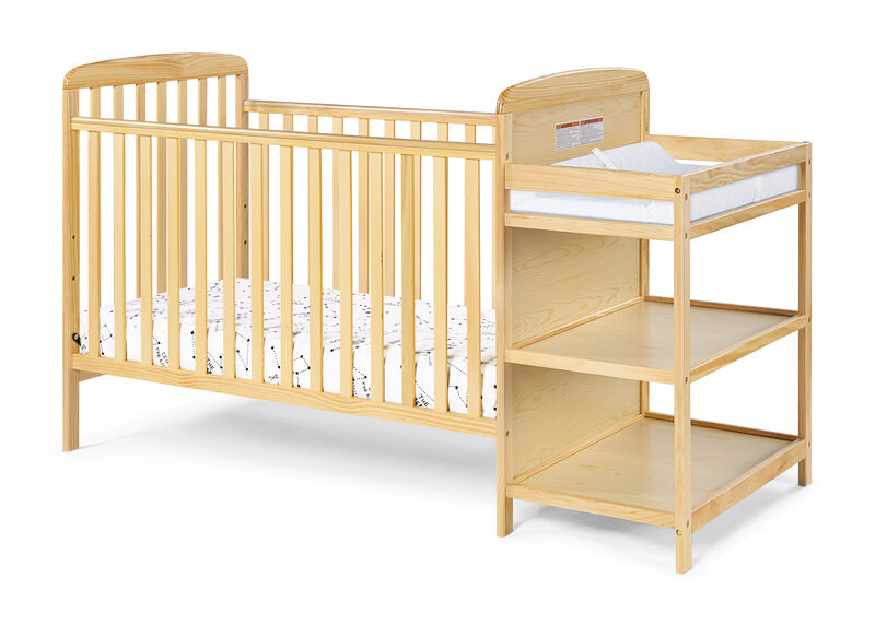 Suite Bebe Ramsey 3-in-1 Crib and Changer Combo Natural