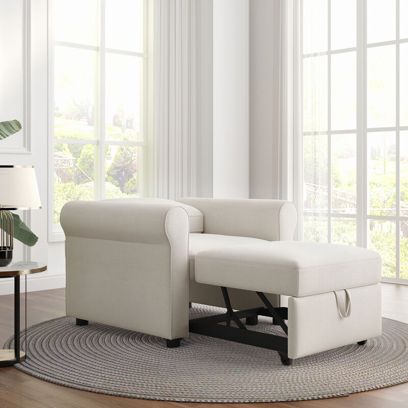 Merax 3-in-1 Sofa Convertible Sleeper Chair Bed