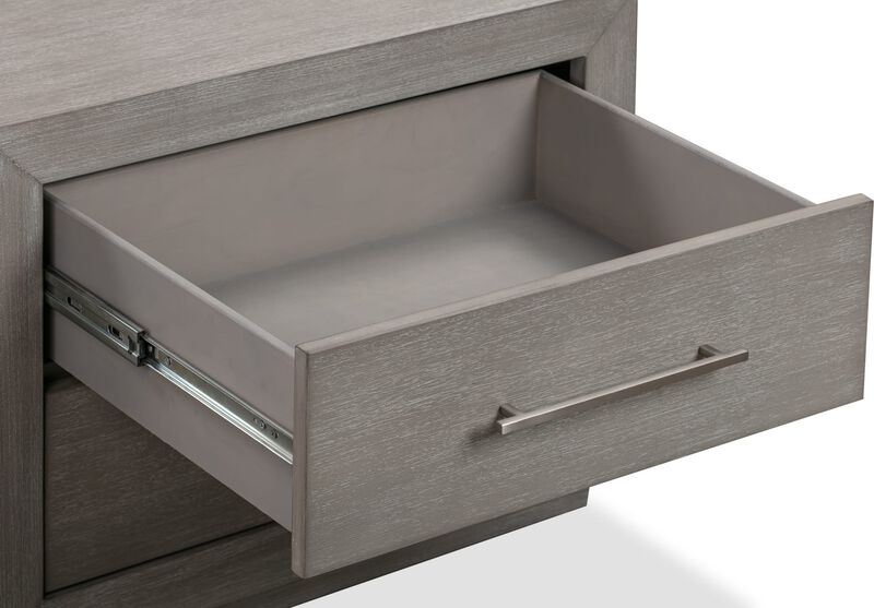 Melbourne Two Drawer Nightstand with USB