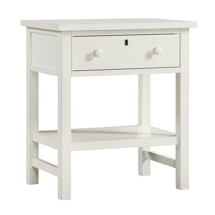 Comfort Pointe Franklen 1-drawer Storage Nightstand - Antique White
