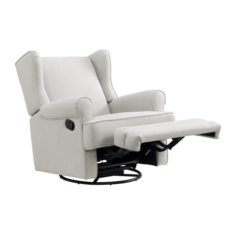 Oxford Baby Teegan Swivel Rocker / Recliner Sand