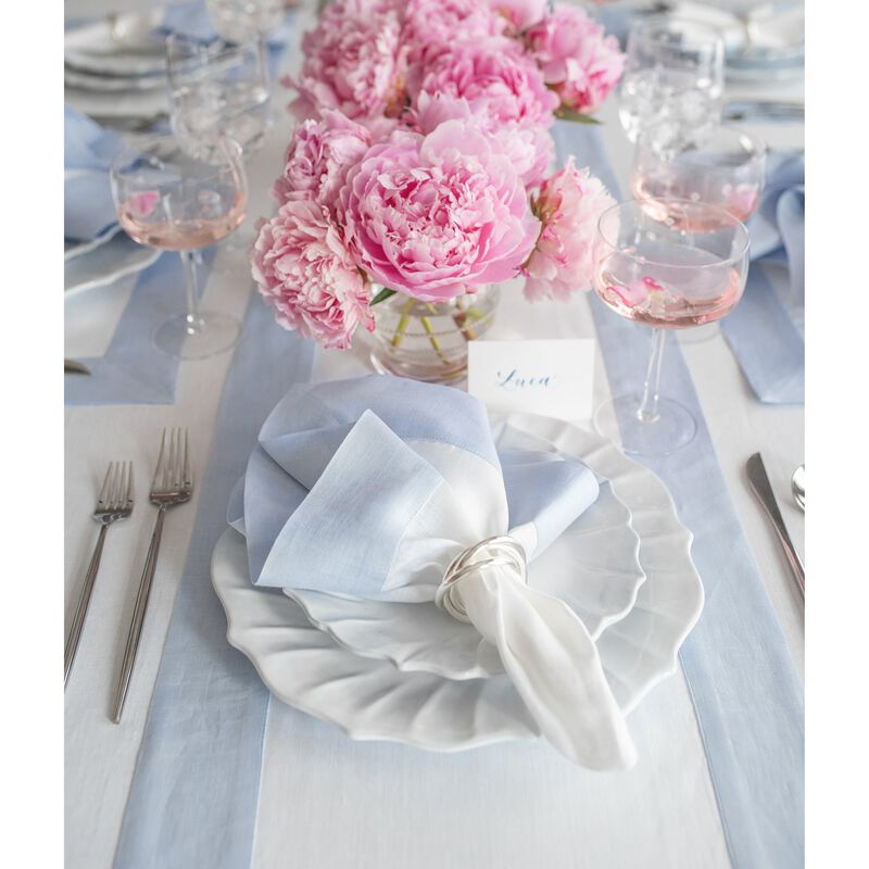 Solino Home 100% Pure Linen Table Runner | Contempo