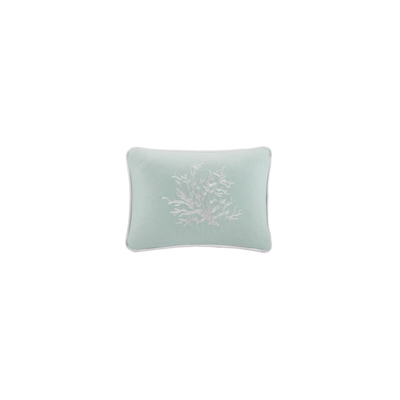 Gracie Mills Douglass Coastal Cotton Jacquard Oblong Pillow