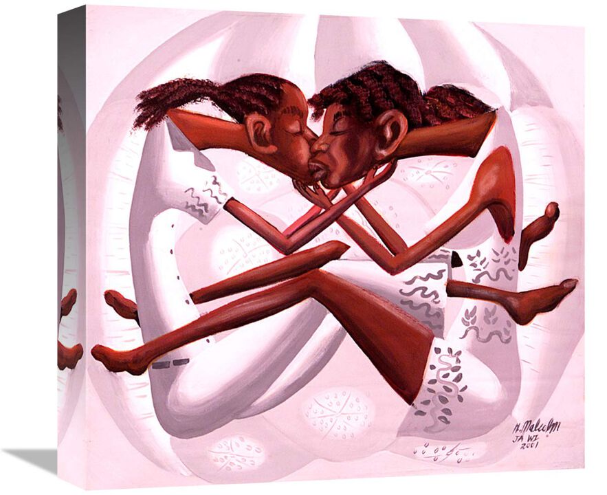 Lovers-Canvas Art-16x14.88