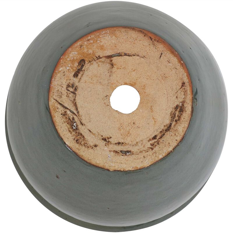 Sunnydaze Chalet Glazed Ceramic Planter - Set of 2
