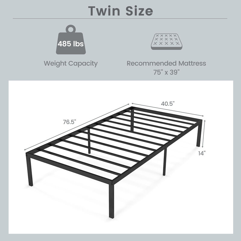14" Heavy Duty Metal Platform