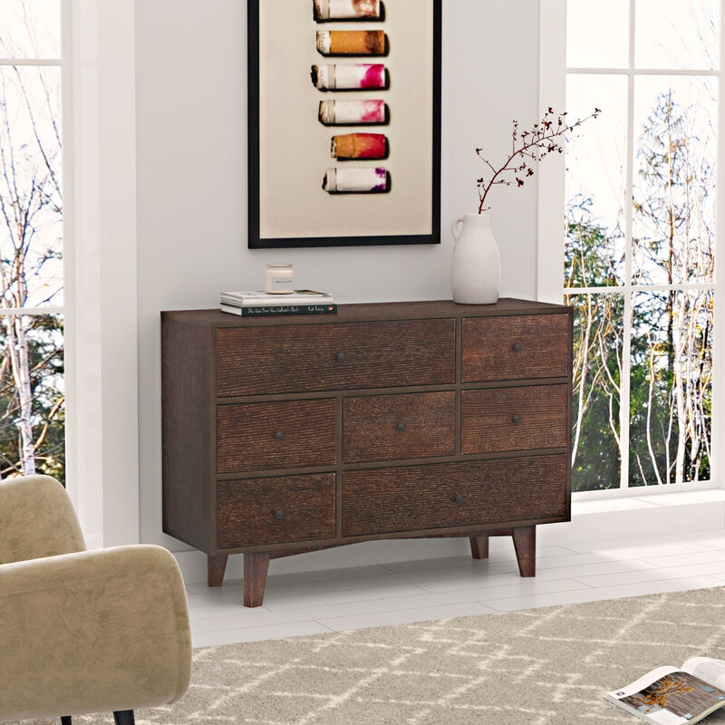 Solid Wood Spray-Painted Drawer Dresser Bar, Buffet Tableware Cabinet Lockers