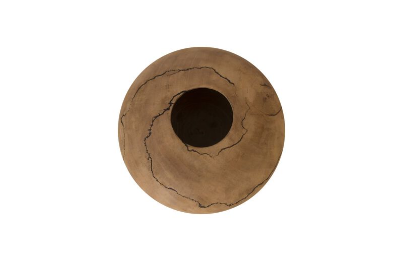 Lightning Low Vase