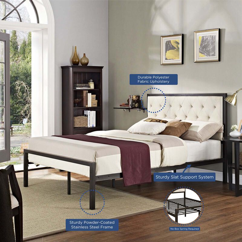 Modway - Mia Full Fabric Bed