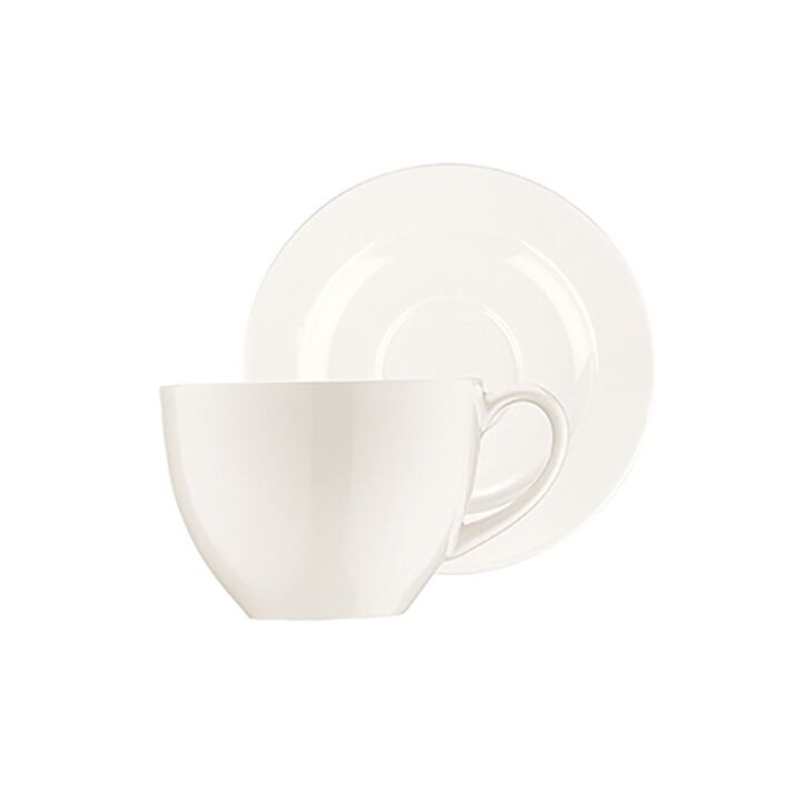 Retro Bistro 7 oz. Coffee Cup+Saucer Set for 2