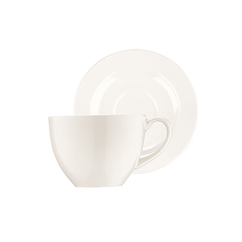 Retro Bistro 7 oz. Coffee Cup+Saucer Set for 2