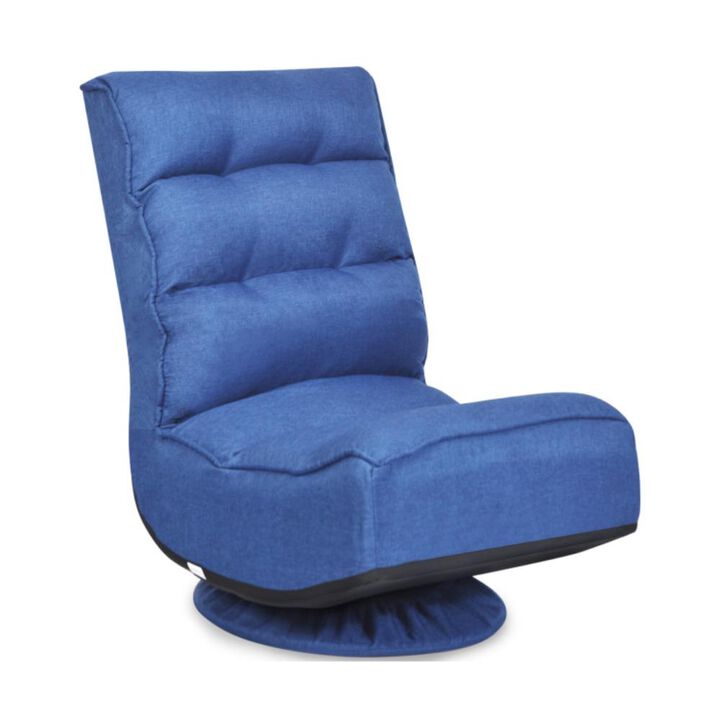 Hivvago 5-Position Folding Floor Gaming Chair